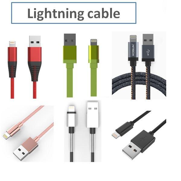 2.4A Charging PVC 6ft 2M C89 Apple Lightning Cable Charger
