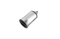 Aluminium Alloy Twin Port 5V2.4A 21mm Cell Phone Car Charger