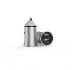 Aluminium Alloy Twin Port 5V2.4A 21mm Cell Phone Car Charger