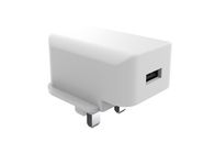 Fireproof PC RoHS ErP 5V 1a USB Wall Charger UK