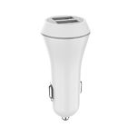 PC ABS FCC ROHS 5V2.1A Dual Iphone Car Charger