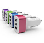 ROHS 5V4.4A Multiple Port Car Charger With 3 USB Port Output