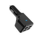 Total Four USB Port  Smart IC 5V4.8A 24W Multiple Car Charger Socket