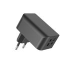 RoHS 5V 3.4A EU Dual Port Usb Wall Charger For Mobile Phone