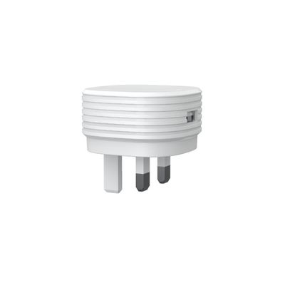 CE Fireproof PC Single USB 5V2.4A UK Mains Charger 3 Pin