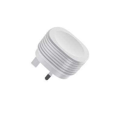 CE Fireproof PC Single USB 5V2.4A UK Mains Charger 3 Pin
