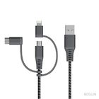 USB A To Micro Type C Lightning C48 Multi USB Data Cable 5V2.4A 1M
