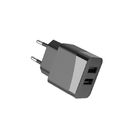 ErP 12W RoHS CE 5V3.4A European USB Charger Fireproof PC