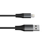 28AWG 3.6MM PVC 8ft Lightning Charging Cable 5V2.4A