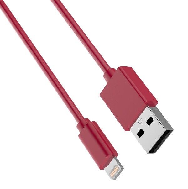 USB 2.0 connector 2.4A MFI PVC C89 Lightning Cable Charger