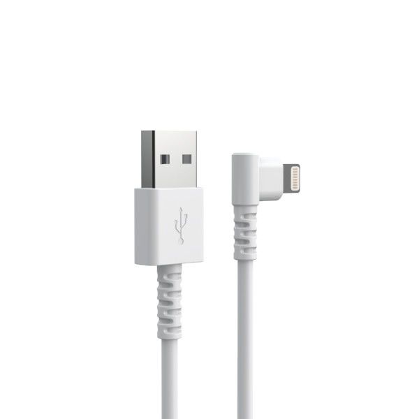 Elbow Lightning C89 Data 5V2.4A Apple MFI USB Charging Cable